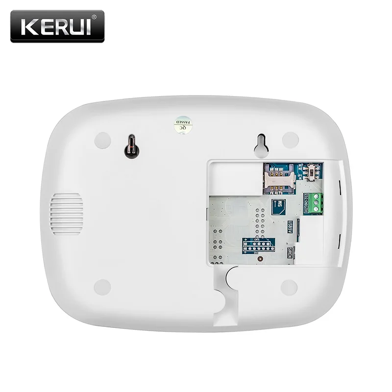 KERUI черный IOS Android APP Беспроводная GSM сигнализация TFT цветной дисплей Автонабор