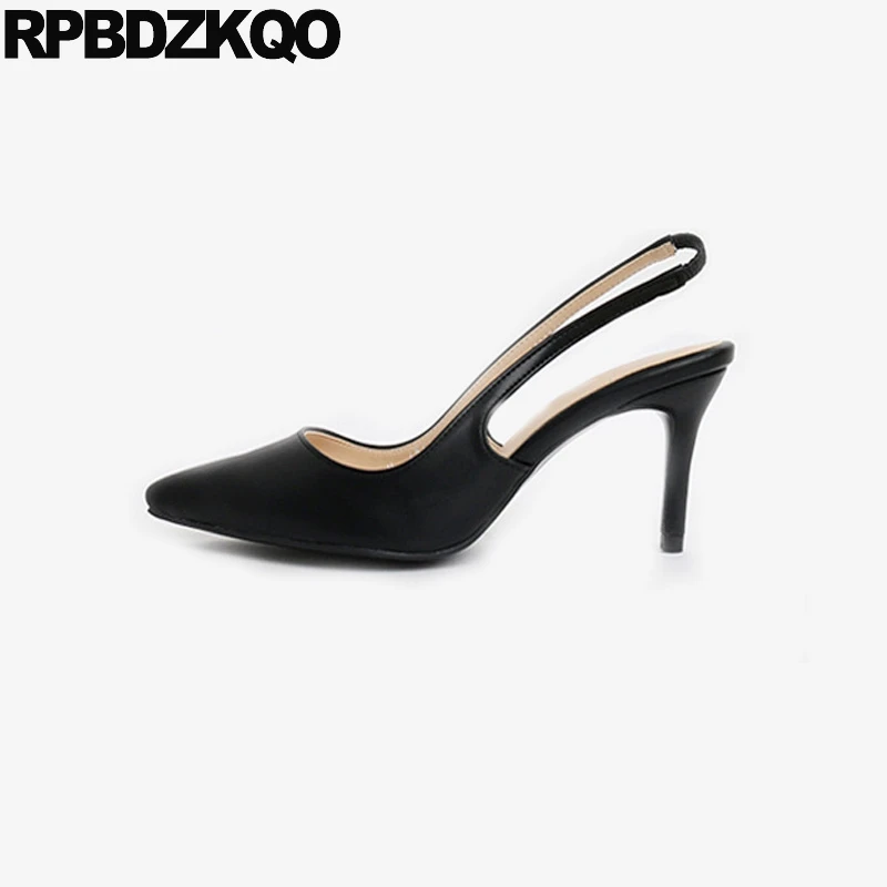 обувь закрытый носок ремень женщина сандалии 2018 лето стилет высокий каблук