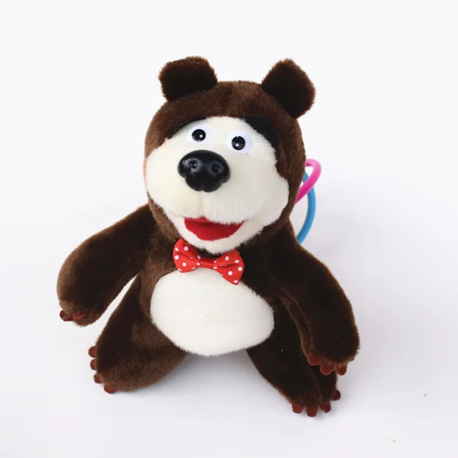 20cm bear no music Электрическая игрушка, плюшевый Поющий медведь, милые мягкие маленькие игрушки, мягкие и плюшевые игрушки для девочек, подарок на день рождения, Рождество - Цвет: 20cm bear no music