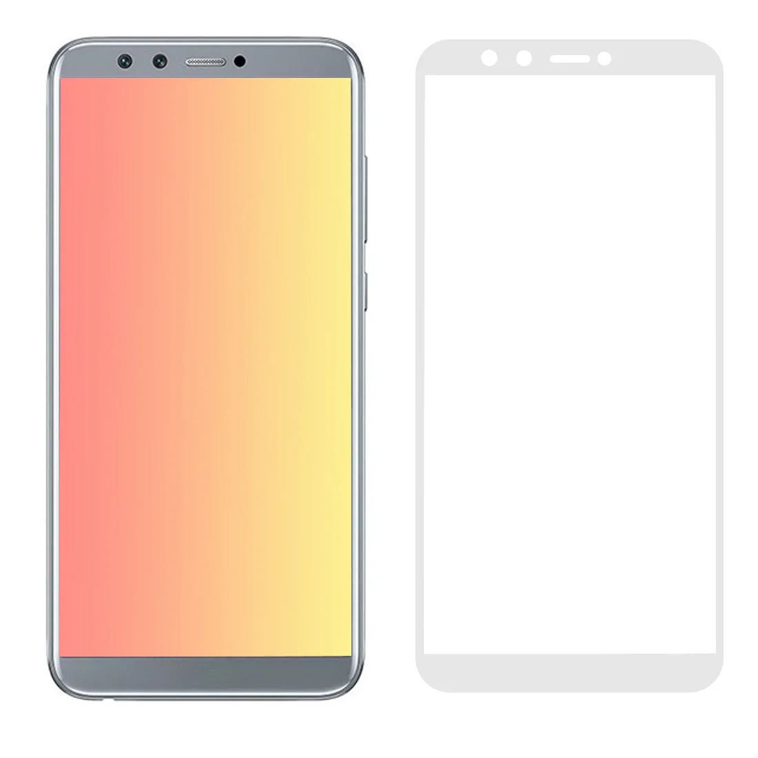 Для Huawei Honor 8 9 легкая закаленная Защитная стеклянная пленка для экрана световая