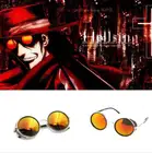 Солнцезащитные очки HELLSING для косплей, аниме, Охотник на вампиров, оранжевые очки в стиле Косплей
