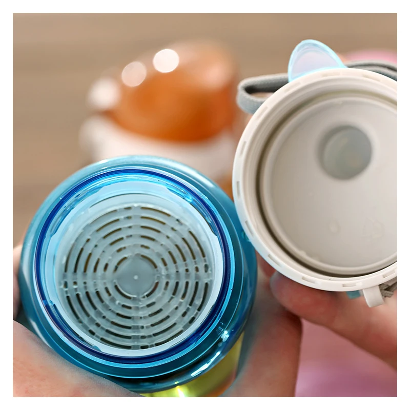 Пуэр Чай + МОК уплотнения Насадка Спорт Обложка Пластик Бутылки для воды 550 мл с