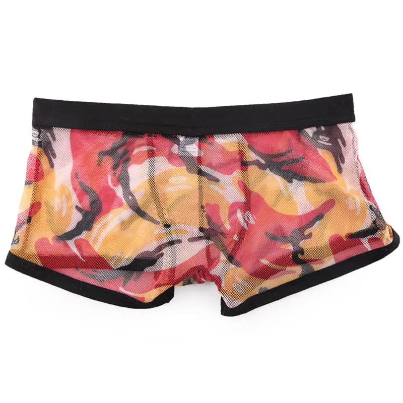 5 шт./лот для мужчин камуфляж печати нижнее бельё девочек трусы пикантные мужчины