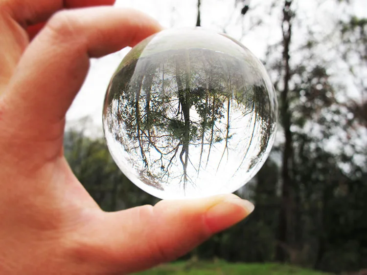 

70mm diameter acrylic crystal ball contact juggling ball plastic decorative ball various sizes for selection