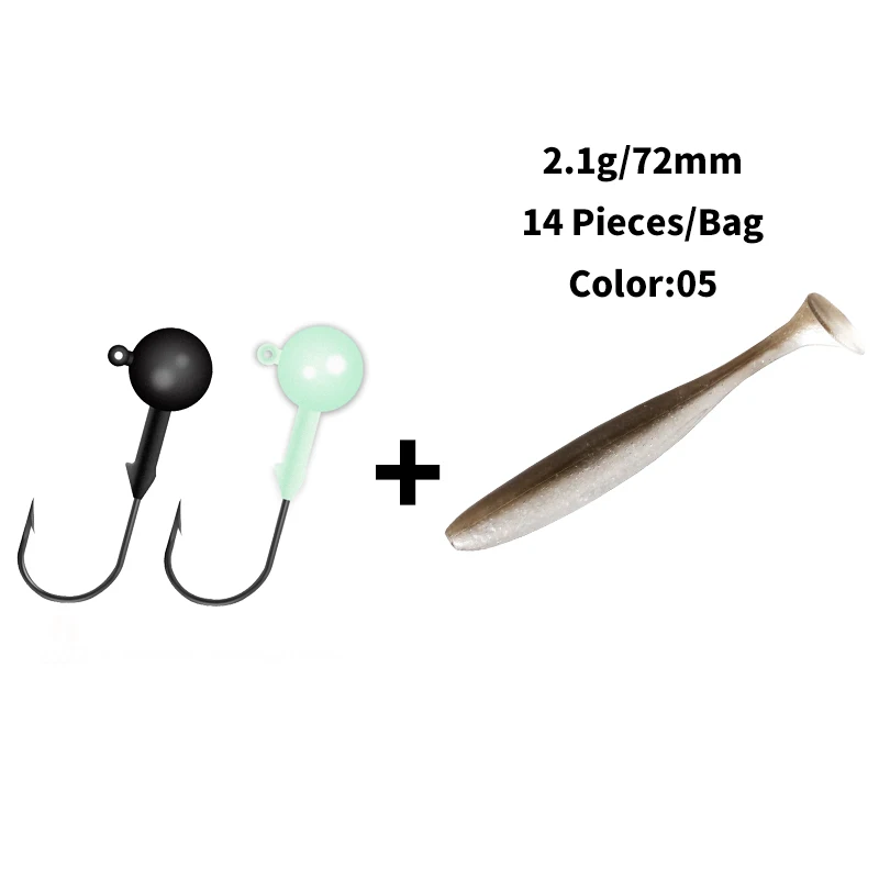 Kingdom Lead Jig Head приманки, острые Крючки 3,5 г/5,3 г/7 г/10,5 г/14 г светящиеся цветные круглые морские рыболовные снасти воблеры модель 3020 - Цвет: 8852-2.1g-05