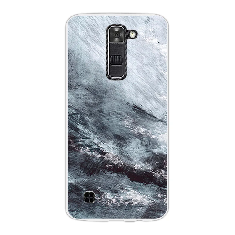 Для LG K7 K330/Tribute 5 LS675/X210 X210DS модная задняя крышка Fundas для TPU Ультратонкий Мягкий