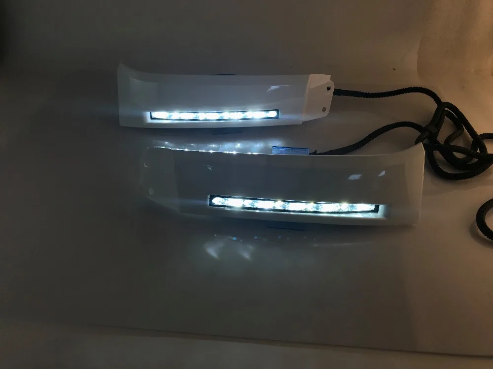 EOsuns светодиодный дневный ходовой светильник DRL для Toyota Tundra 2007~ 2013 и Sequoia, беспроводной переключатель управления, функция диммера