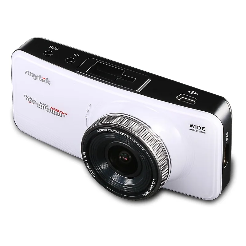 Anytek Автомобильный ВИДЕОРЕГИСТРАТОР AT66A 2.7 &quotFull HD G-Sensor Камера Автомобиля WDR GPS