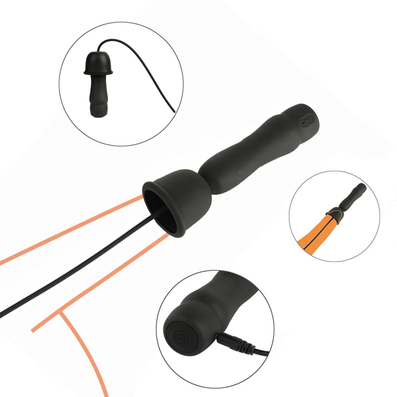 16 скоростей уретральный катетер расширители вибратор вибрирующий пенис вилка