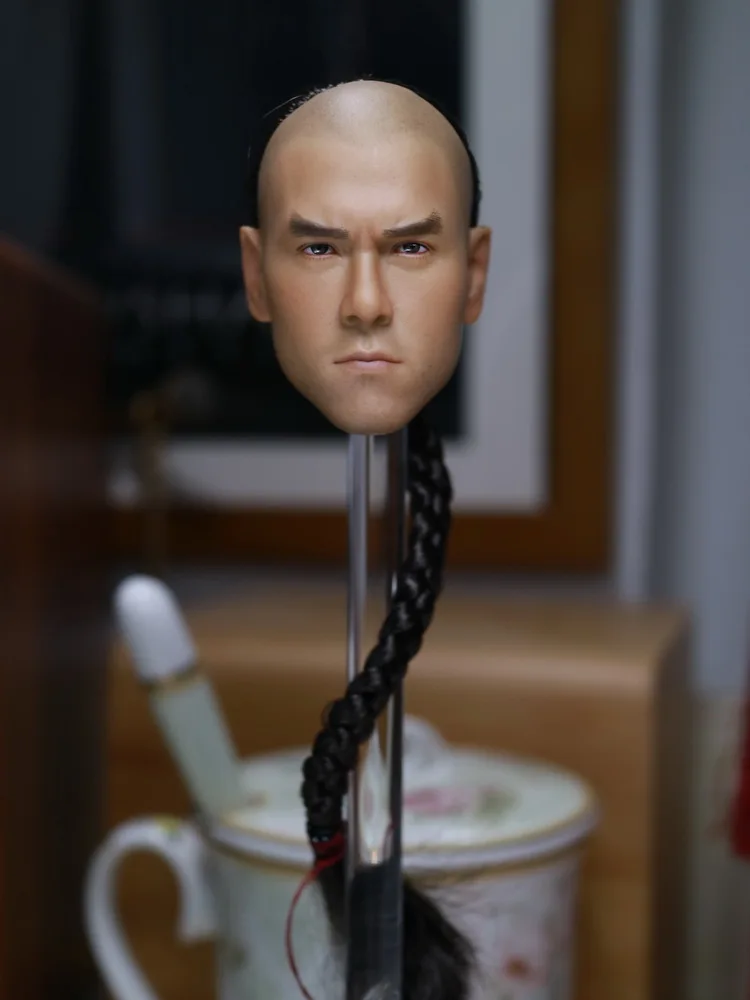 Estartek 1/6 герои имеют мечты династии Цин Huang Feihong Eddie Peng голова лепить для 12 дюймов