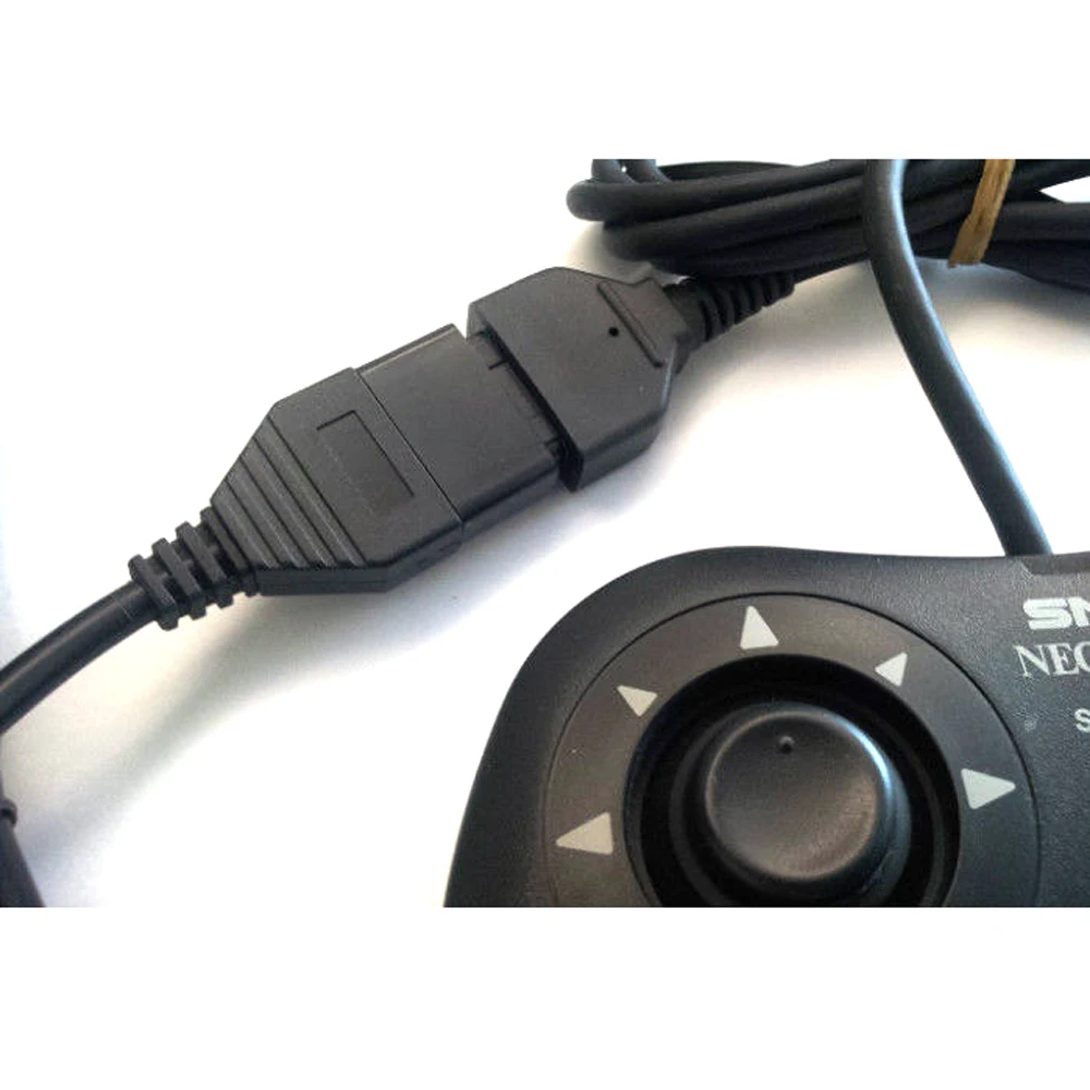 10PCS 6 foot MVS AES gaming controller gamepad joystick extension cable for NEOGEO SNK | Электроника