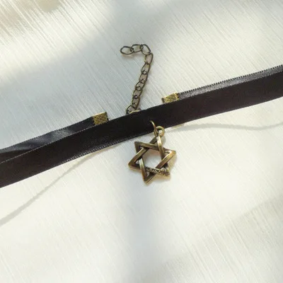 Новая мода панк готический девушка бархат кружево черного цвета Харадзюку