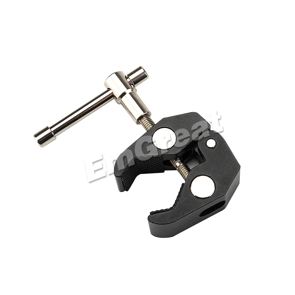 Magic Friction Arm Super Crab Clamp Articulating Pliers Clip with 1/4" 3/8" Thread Large-size 47mm Bite for DSLR Camera/Monitor |
