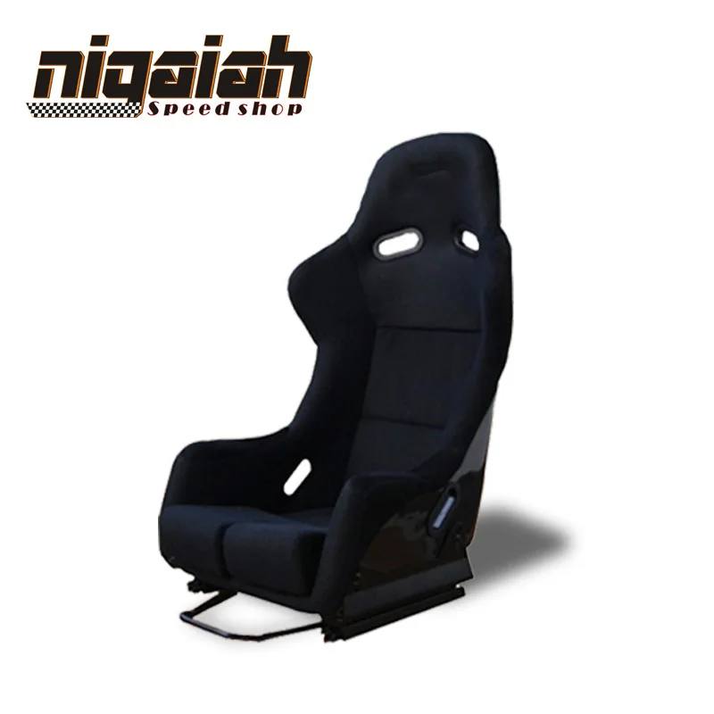 2 шт./лот Дрифт гонок ведро сиденье черный стекловолокно