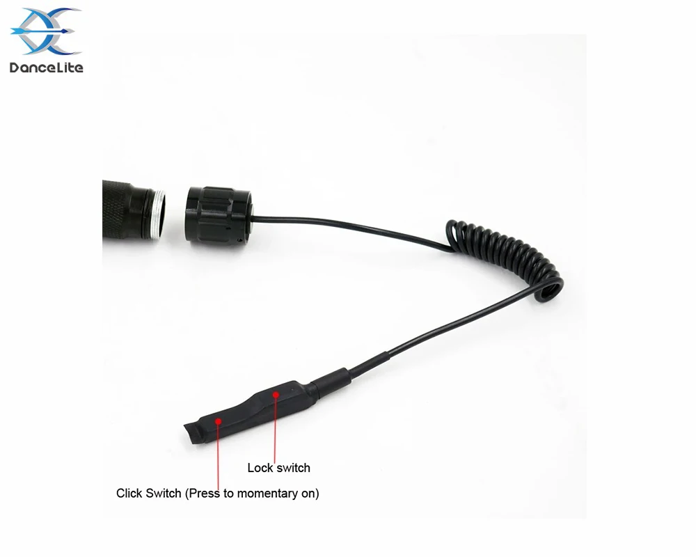 DanceLite WF-501B XP-L Hi V3 6500K White Light LED Flashlight Lantern Torch + Remote Switch | Лампы и освещение