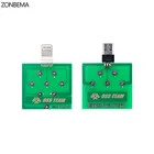 ZONBEMA 100 шт.лот, профессиональная зарядная док-станция, гибкий тест, инструменты для ремонта iPhone 8 8P X 7 6 6S Plus, для микро-тестирования Android