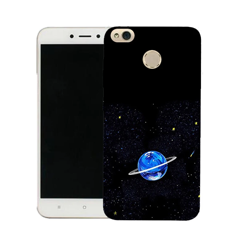 Soft Black Phone Case For Redmi note5a 4x note3 note4x note4 xiaomi 6 5s Moon Sun Space cartoon eye cat dog Free shipping |