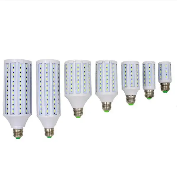 SMD 5630 Светодиодная кукурузная лампа AC220V осветительная E27 E14 E40 основа