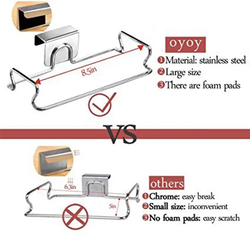 Дверная задняя подвесная стойка для мусора хранения кухонного мусорная сумка