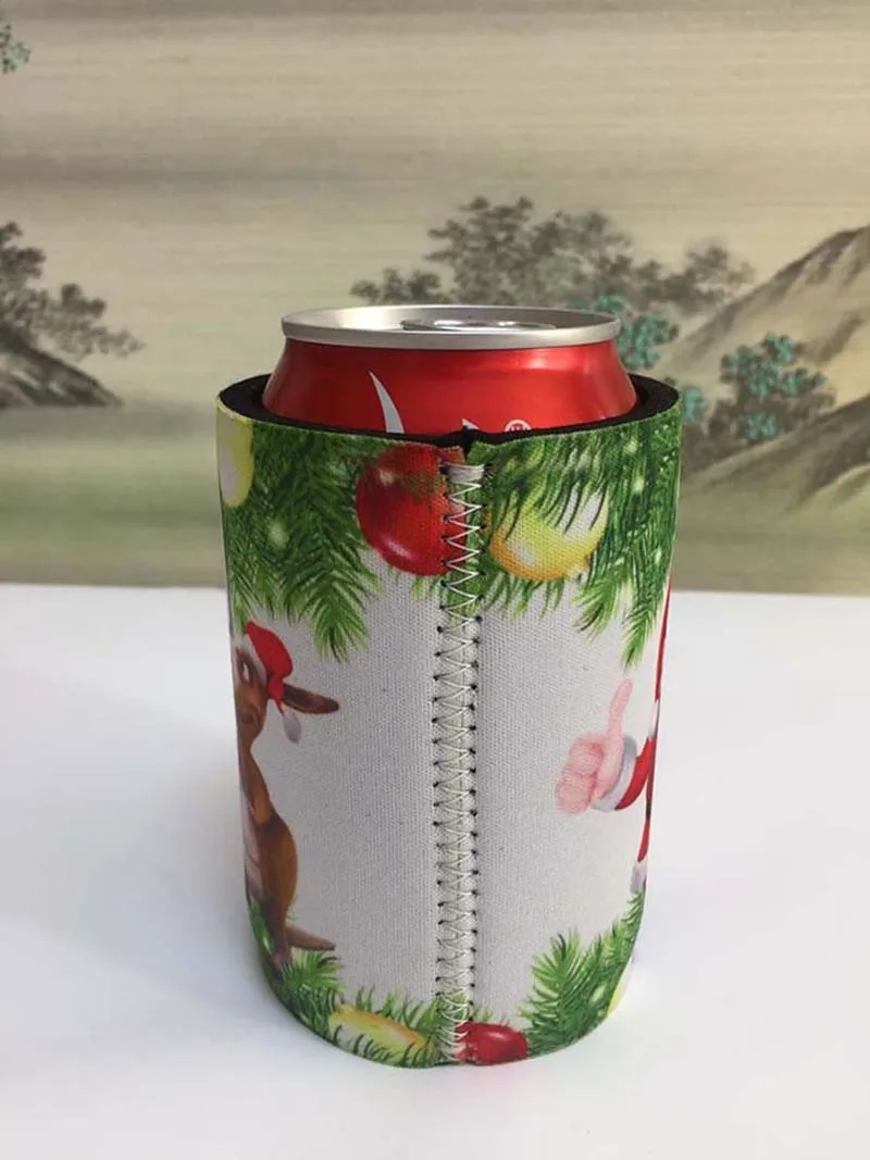 100 шт./лот рекламный Пользовательский логотип охладитель для пива неопреновые