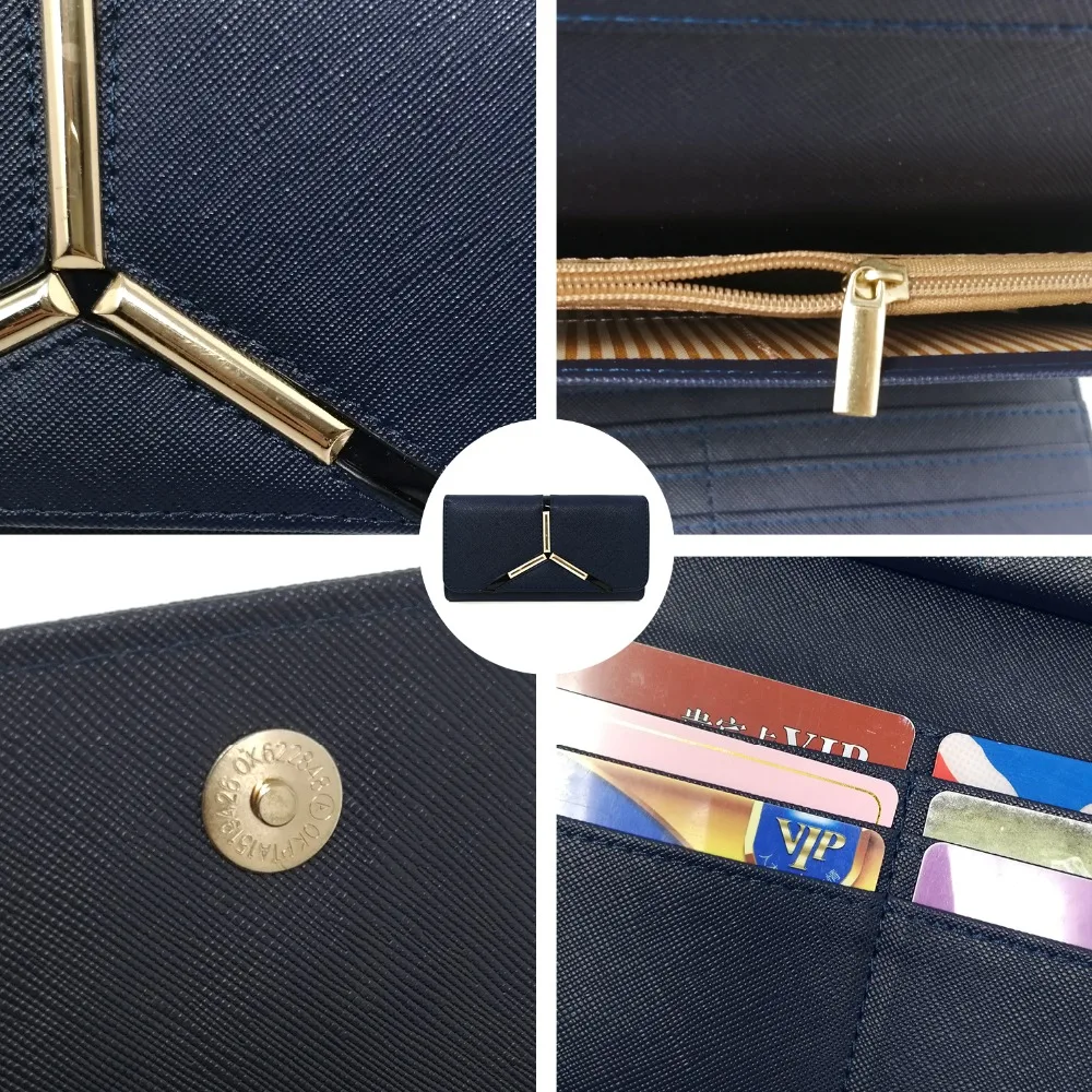 Женский кошелек и сумочка высокое качество клатч Длинный для монет держатель