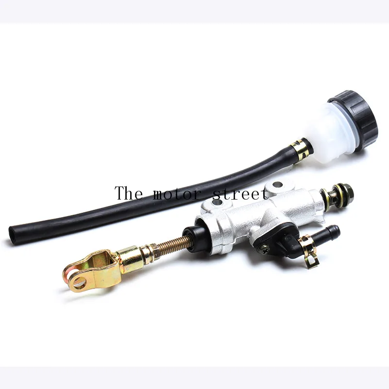 Серебряный задний ножной тормоз главный цилиндр насос с резервуаром ATV Quad