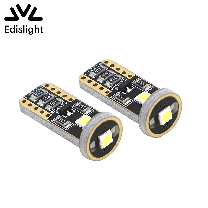 

Edis светильник 2pcs T10 W5W 168 Canbus LED автомобильная лампа, лампа для чтения интерьера, лампа для внутреннего освещения, босветильник для поворотник...