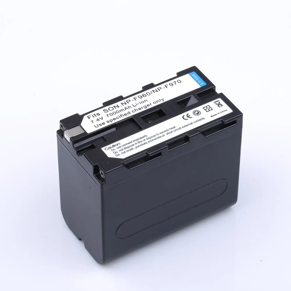 NP F960 цифровой аккумулятор + F970 быстрое зарядное устройство для Sony DCR VX2100 FDR AX1 AX1E
