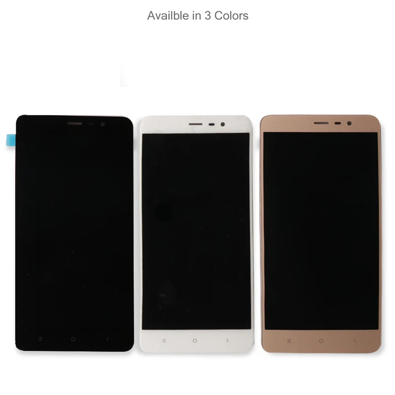 Для Xiaomi redmi note 3 ЖК-экран протестирован AAA ЖК-дисплей + сенсорный экран с мягкой