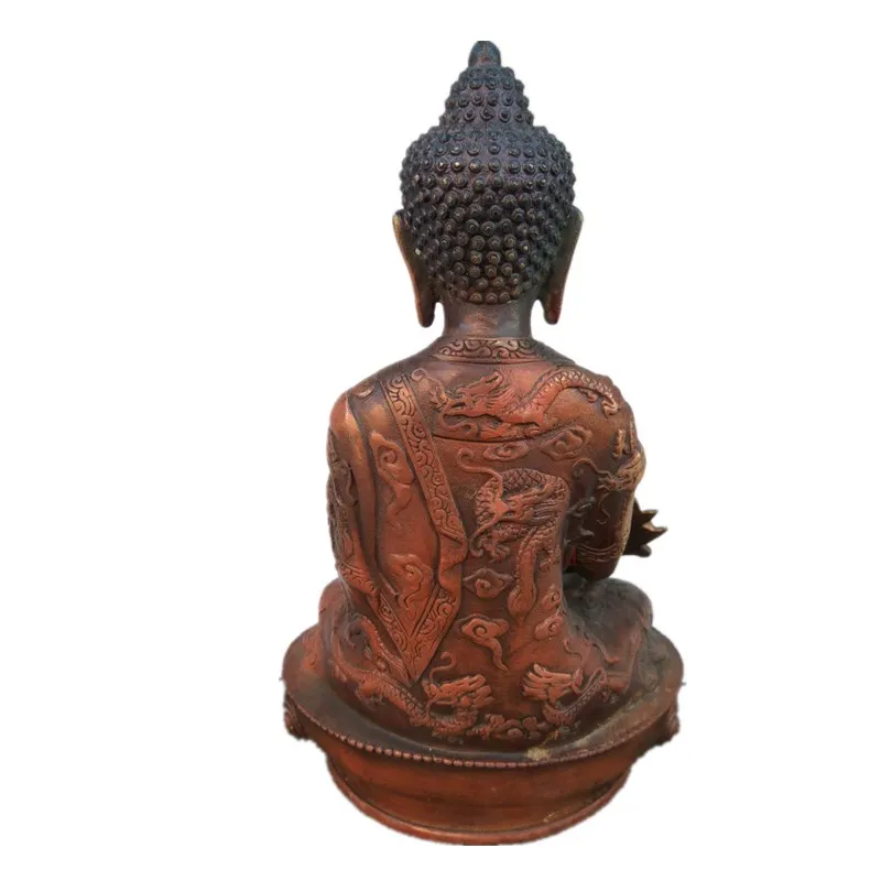 Тибетский латунный буддизм Bodhisattva статуя Будды Шакьямуни статуэтки ремесленный