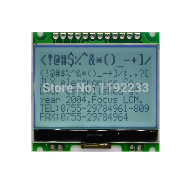 Жидкокристаллический индикатор 12864G-086-P, 12864, COG