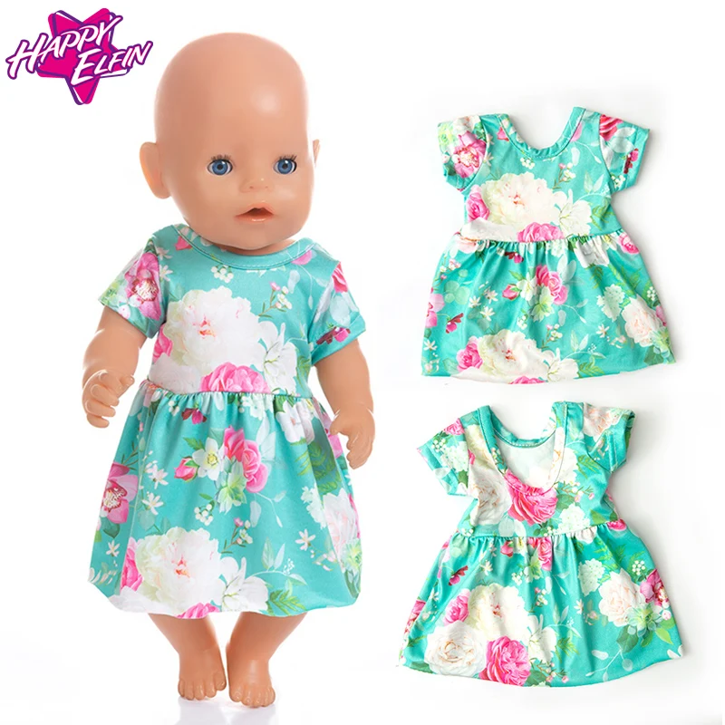 Стильное милое платье для куклы 17 дюймов 43 см аксессуары куклы.|Куклы| |