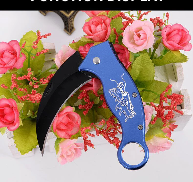 Karambit нож 2 модели специальный стиль подарок практика Складной Нож EDC инструмент