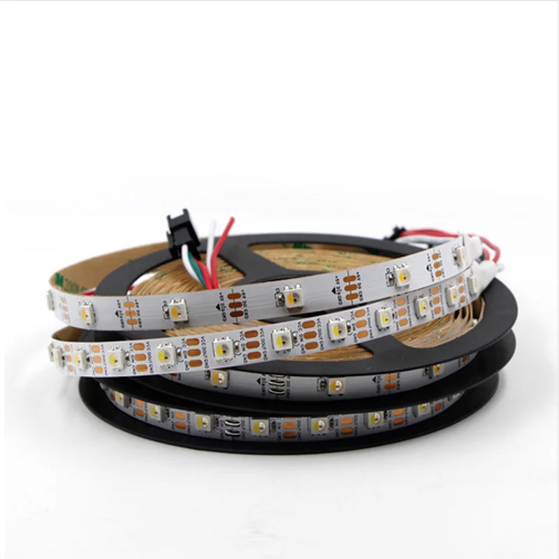 1m/4m/5m SK6812 pixles Светодиодная лента RGBNW RGBCW RGBWW DC5V 30/60/ leds/m Индивидуальное адресное