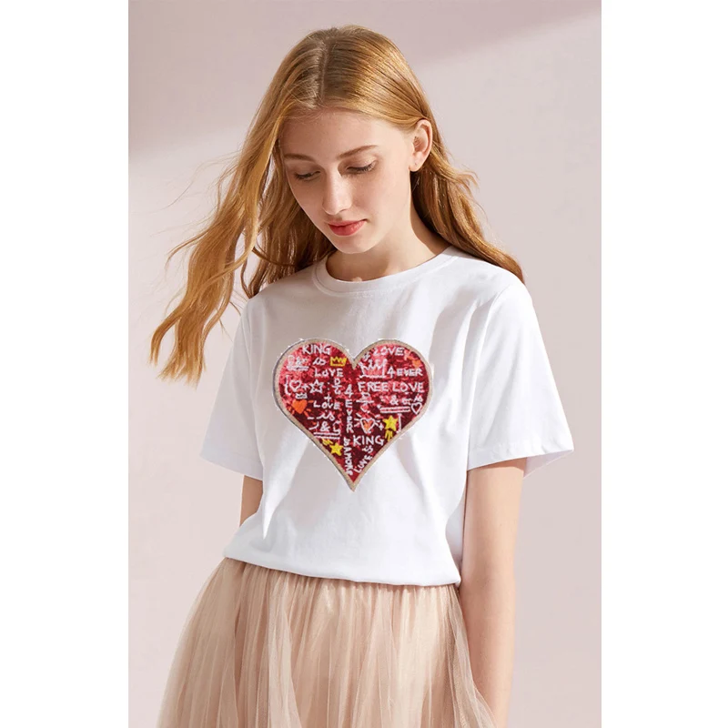 Патчи Prajna с надписью нашивка единорога Heart Love аппликация блестки вышивка патчи