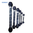 Высокоэффективное оборудование для смешивания озона из НПВХ, 12, 1, 34, 1,25, 2, 3, 4 дюйма, встроенный статический смеситель озона С опциональной PVDF трубкой Вентури