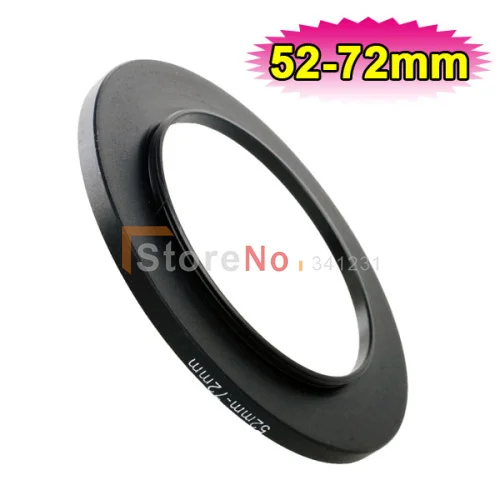 

2pcs Black Step Up Filter Ring Lens Ring 52mm to 72mm 52mm -72mm 52-72mm With Tracking Number