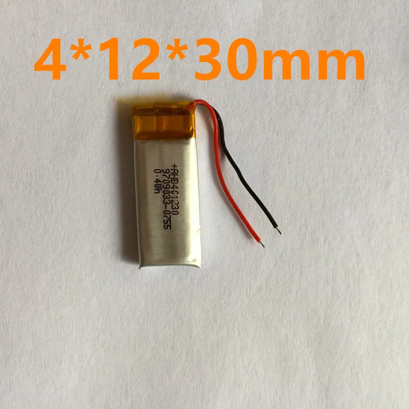 10pcs 401230 polymer lithium battery 3.7V 120MAH 041230 | Электроника
