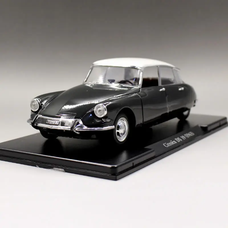 Белая коробка 1:24 1963 DS citro en 19 черный классический бутик игрушечные машинки из
