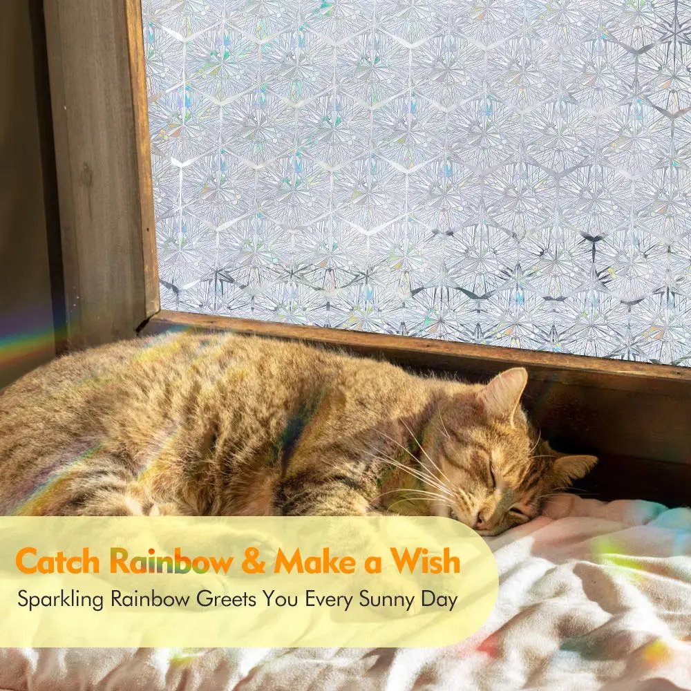 Декоративная пленка для конфиденциальности водонепроницаемая оконная 3D окон