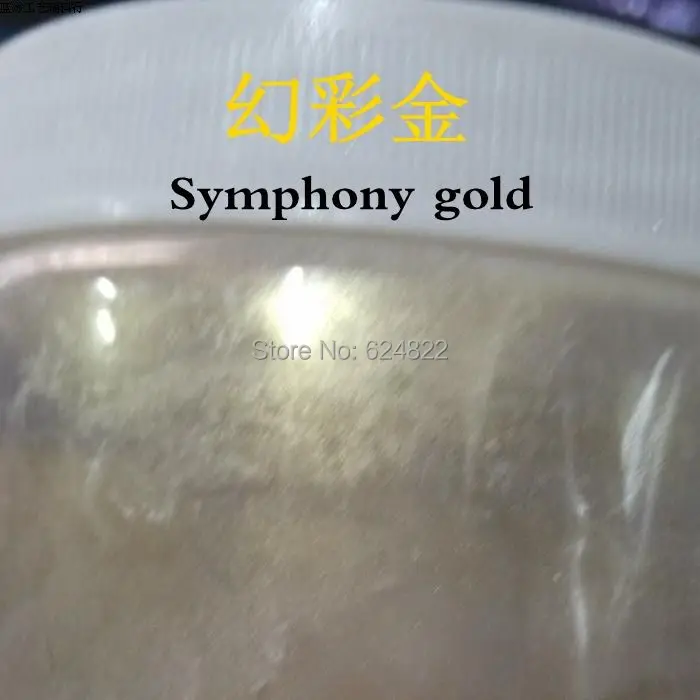 100 г симфоническая синяя жемчужная пудра для самостоятельного ногтевого дизайна