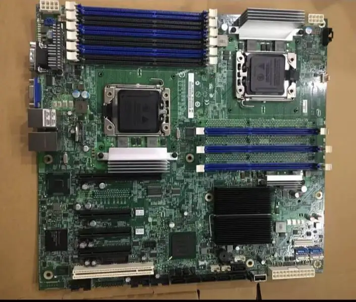 S5520HC X58 LGA 1366 Серверная материнская плата протестированная Рабочая|Зарядные