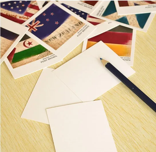 40 шт/ПАК творческий мир живописные открытки фон ломо карты для фото подарок