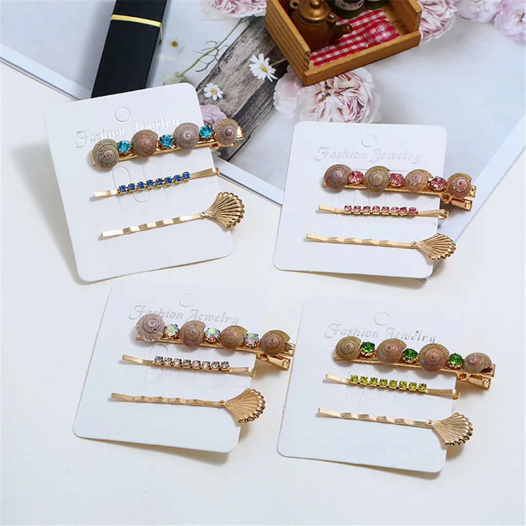 Hair clips Hair pins Sweet Metal Retro Creative Pearl Women Girl Hairpin Side Clip Ladies Jewelry Gift Accessories 8W1