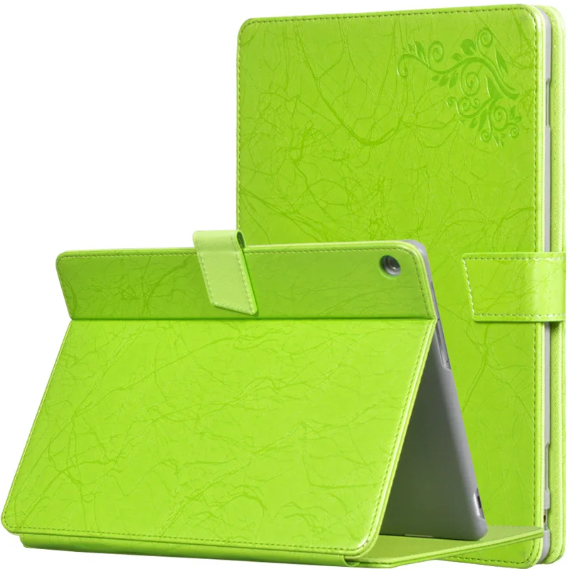 Роскошный чехол из искусственной кожи с цветочным принтом для Huawei MediaPad M3 Lite 10 Youth