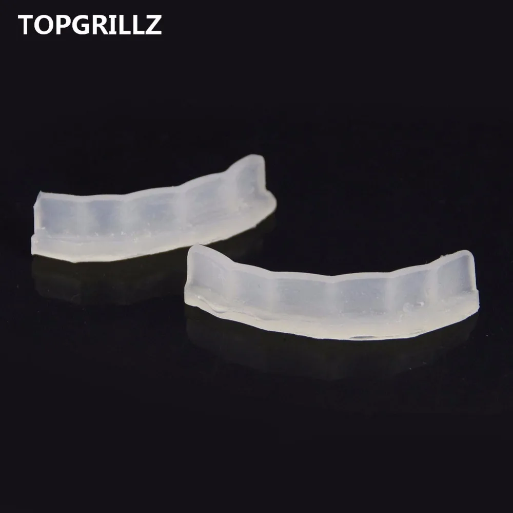 TOPGRILLZ 2 шт многоразовые силиконовые GRILLZ формовочные Крепежные стержни для установки гриля плесень в зубы золото grillz