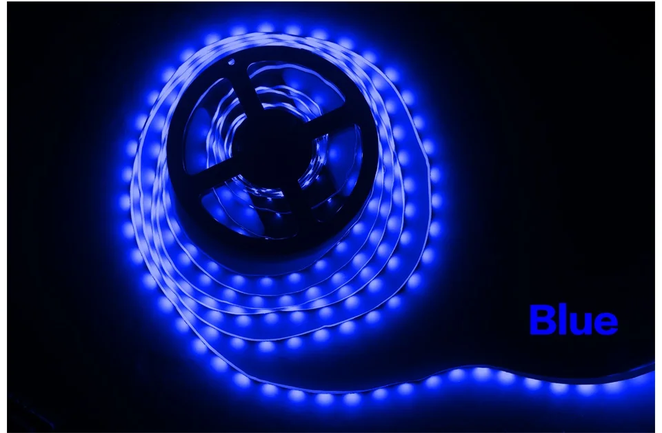 DC 12 В 2835 RGB без водонепроницаемости 1 м 2 м 3 м 4 м 5 м 60 светодиодный/м RGB светодиодный ленточный диод Гибкая подсветка для телевизора