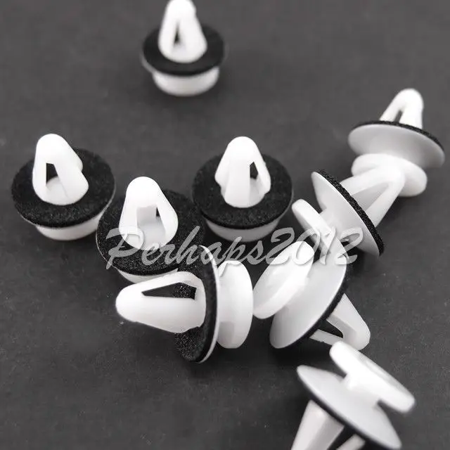 

500x OEM for Mitsubishi #MB696120 Side Garnish Moulding Trim Retainers Clips 11mm for Eclipse 1994-On
