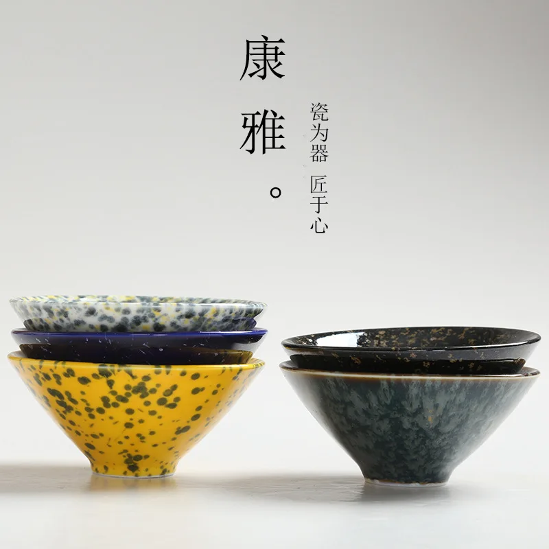 5 шт. керамические чайные чашки китайская чайная чашка кунг-фу для любителей чая