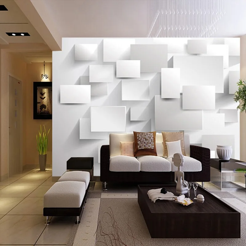 Пользовательские настенная современной 3D стереоскопического большой росписи